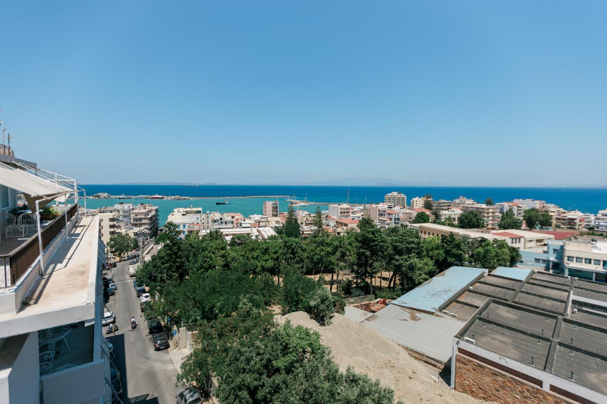 Panoramic Penthouse Apartman Híosz Kültér fotó