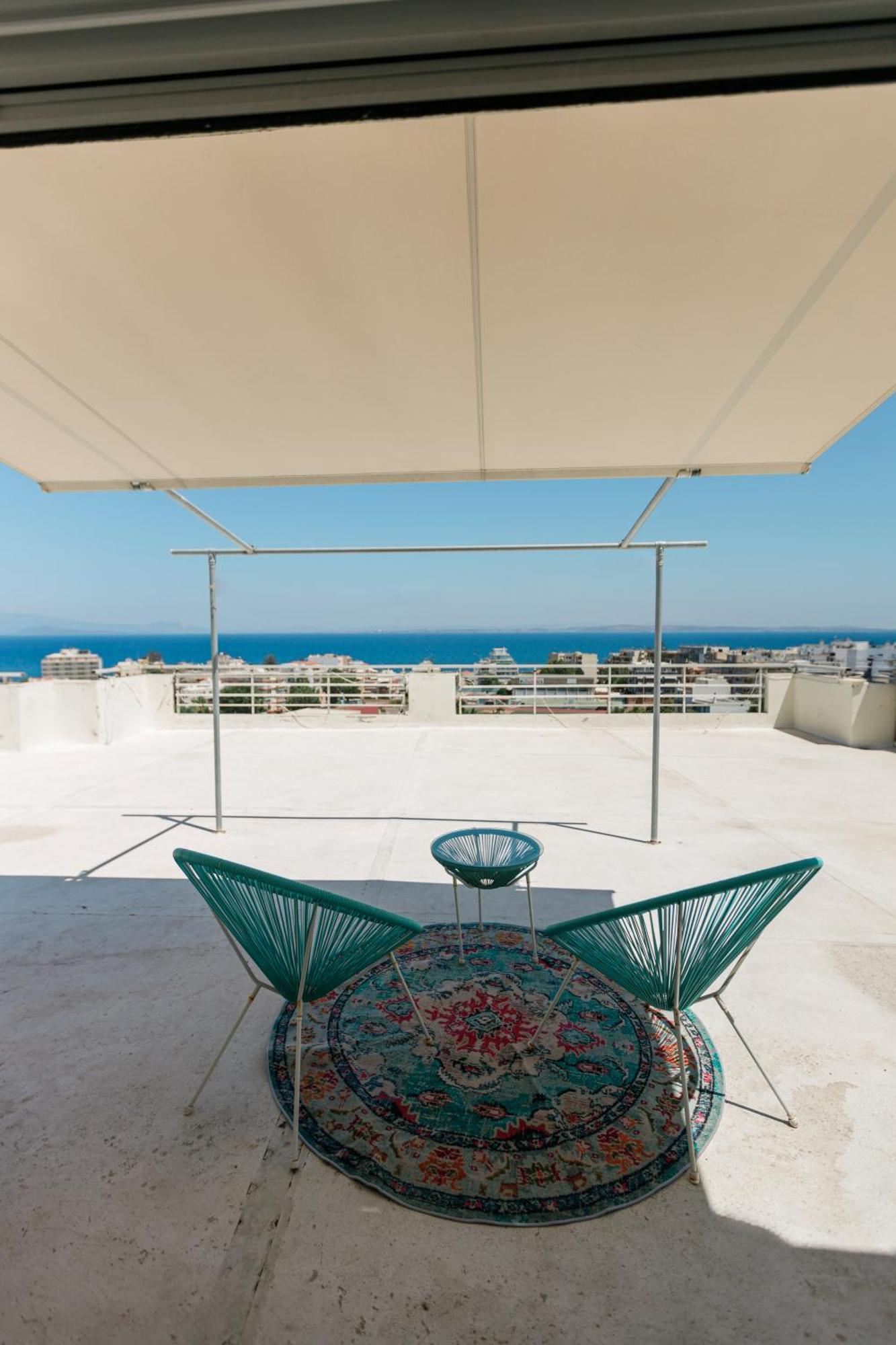 Panoramic Penthouse Apartman Híosz Kültér fotó