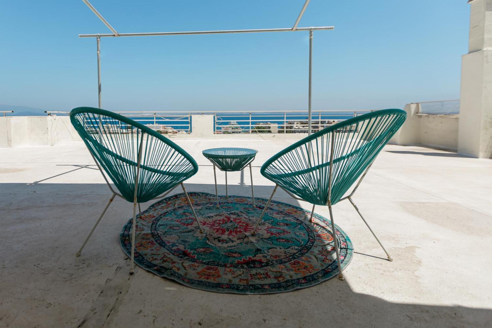 Panoramic Penthouse Apartman Híosz Kültér fotó